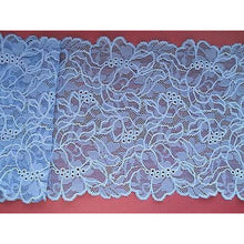 Mid Blue Denim Soft Stretch French Lace 17cm/6.5"