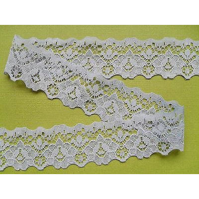 Grey Nottingham Craft Lace 3.3 cm/1.25