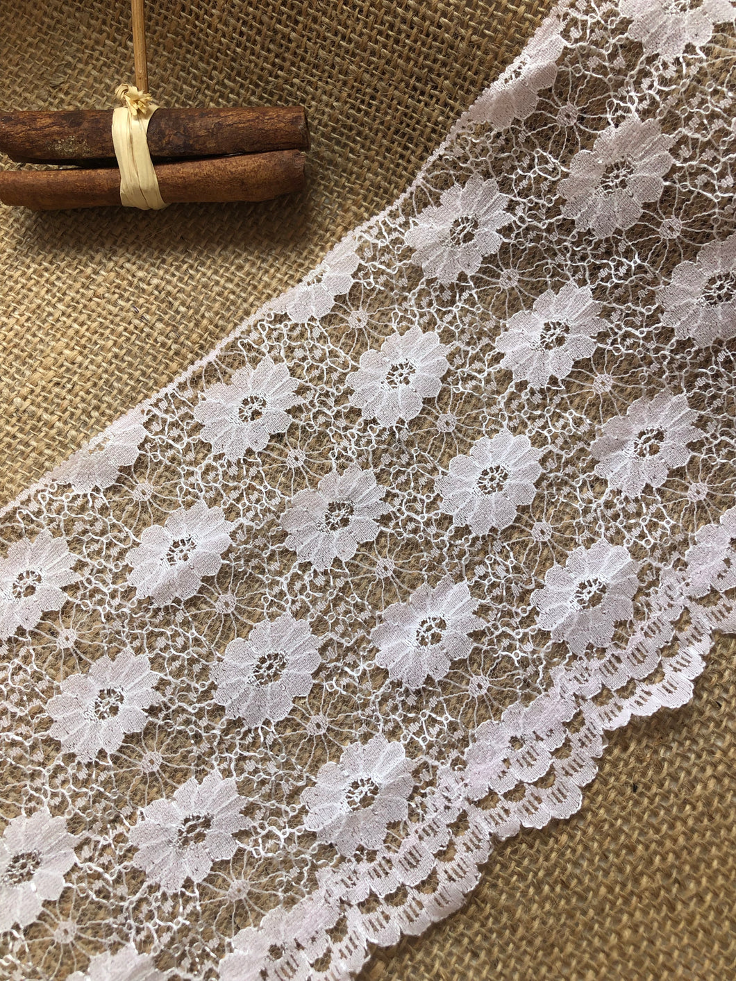 Soft Baby Pink Lace 15cm/6