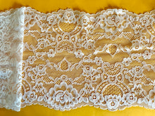 Ivory Soft Stretch Lace 17 cm/6.75"