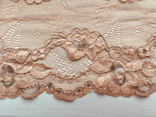 6 m  Warm Skintone Stretch Lace 16cm/6.5”