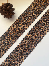 Leopard Print Soft Stretch Nottingham Lace 6 cm/2.25”