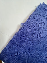 6.25 m Periwinkle Blue  Scalloped Lace 15cm/6”