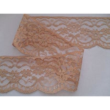 Quality Coffee Skintone Nottingham Lace 7 cm/2.5"