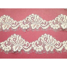 Beige Skintone Eyelash Lace Ribbon 6 cm/2.25" Craft Trim