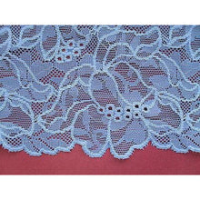 Mid Blue Denim Soft Stretch French Lace 17cm/6.5"