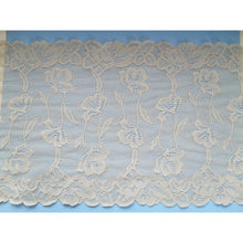 Oatmeal Taupe Beige Stretch Wide French Lace 21 cm/8.5"