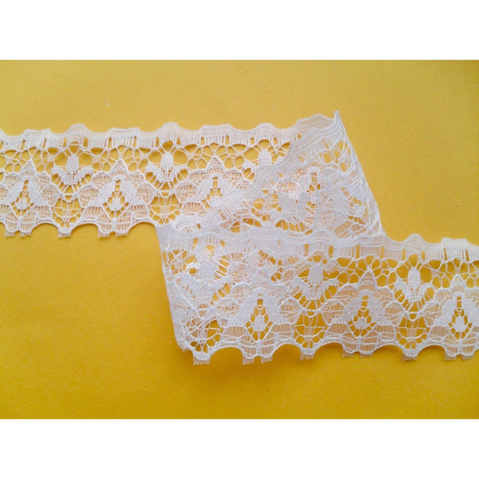 Ivory Nottingham Craft Lace  3.3 cm/1.25