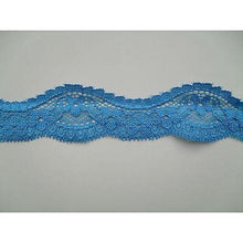 5 m French Stretch Cut-Out Lace 3.5 cm/1.25"  Eight Colours