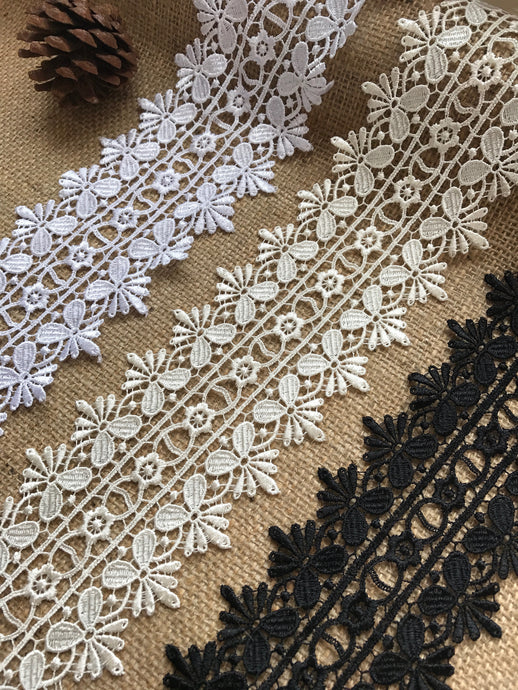 Guipure Bridal Lace Trim 3