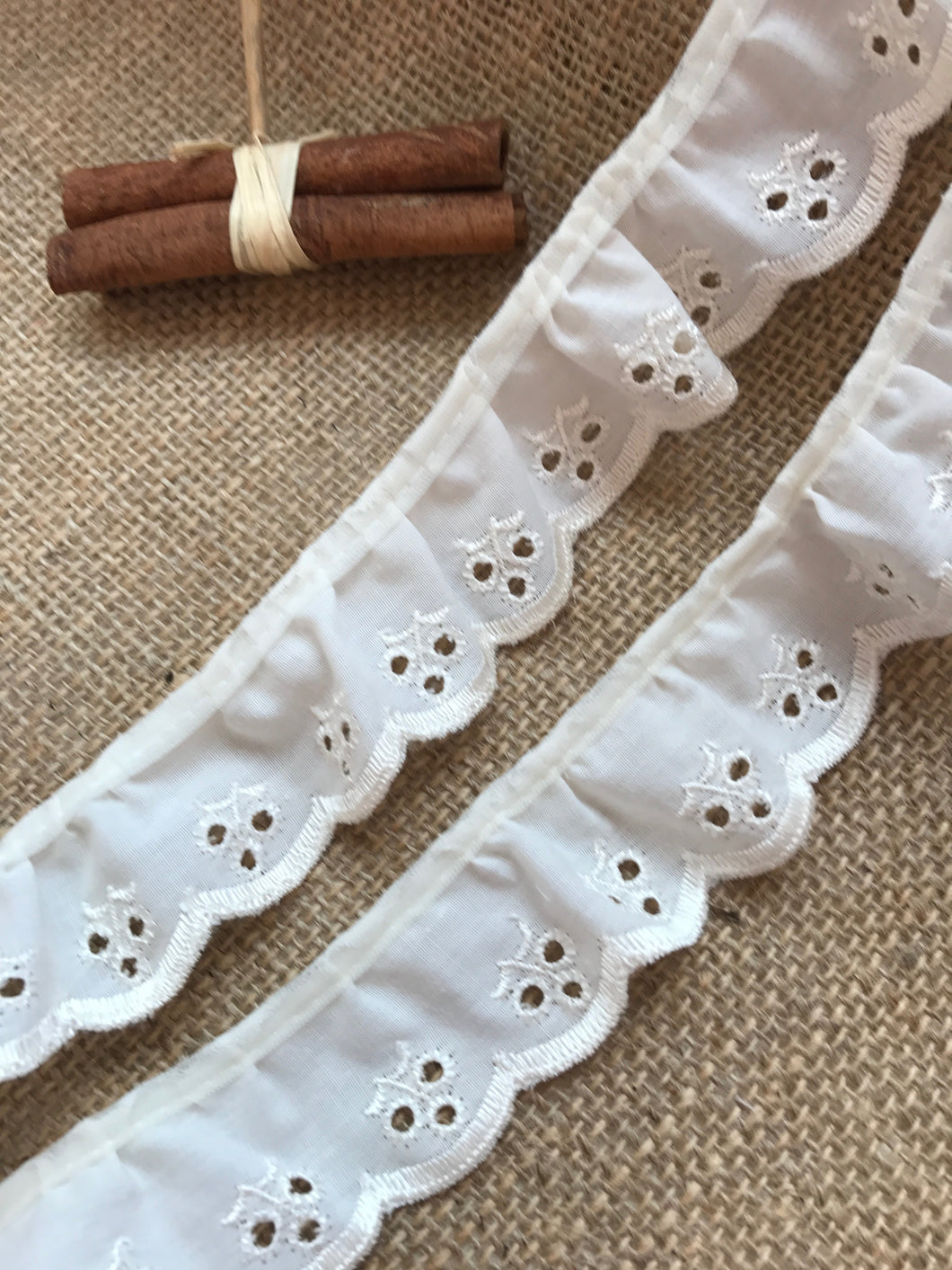 Ivory Cream Cotton 