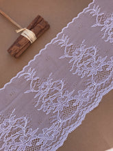 White Nottingham  Delicate Lace 5.5"/14 cm