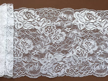 Beautiful White Delicate French Rose Lace 17cm/6.75"