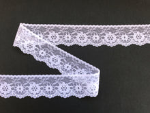 Pretty White Nottingham Lace 4 cm/1.25"