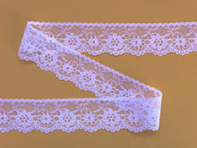 Pretty White Nottingham Lace 4 cm/1.25"