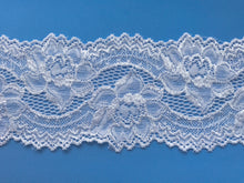 White Silky Soft Stretch Lace 9 cm/3.5"