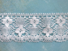 White Cotton Crochet Premium Nottingham Cluny Lace  8 cm:3.2”