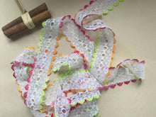 *NEW COLOUR* Fiesta Ombre Eyelet Knitting in Lace 35mm
