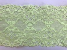 Lemon Lime Soft Stretch Dainty Lace  4.5"/11 cm