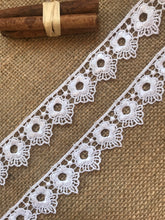 White Guipure Lace Trim  3.25 cm/1.25"