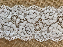 Premium Cream Soft Stretch  French Lace 2.5"/6.5 cm