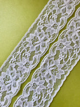 Ivory Soft Stretch Nottingham Lace 6 cm/2.5"