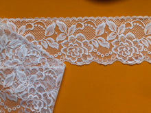 Beautiful White or Black Nottingham Scalloped Lace  9cm/3.5"