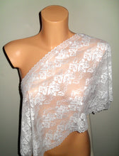 Ivory Stretch Extra Wide Lace Flounce 32 cm/12.5"