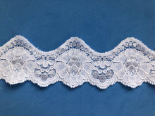 White Soft Stretch Cut-Out Lace 5 cm/2 ”